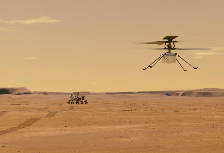 Вертолет NASA совершил самый длинный полет над поверхностью Марса - фото - фото 1