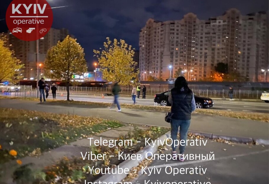 Пьяное ДТП в Киеве – на проспекте Григоренко Honda насмерть сбила пешехода – видео - фото 1