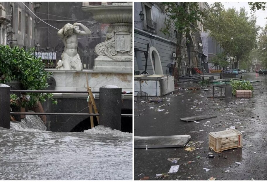 Наводнение в Италии - фото и видео потопа после шторма - фото 1