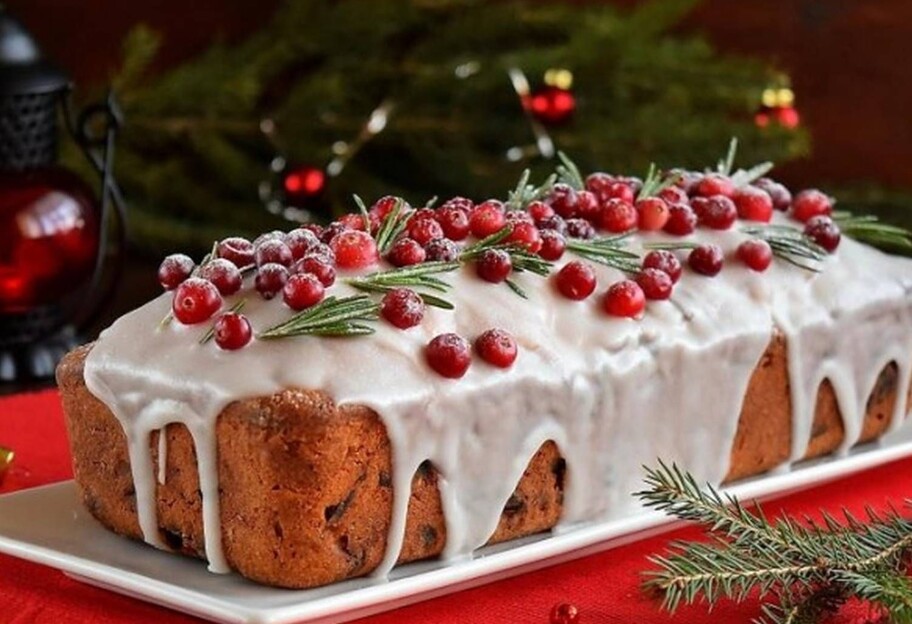 Рождественский английский фруктовый кекс - рецепт приготовления - фото 1