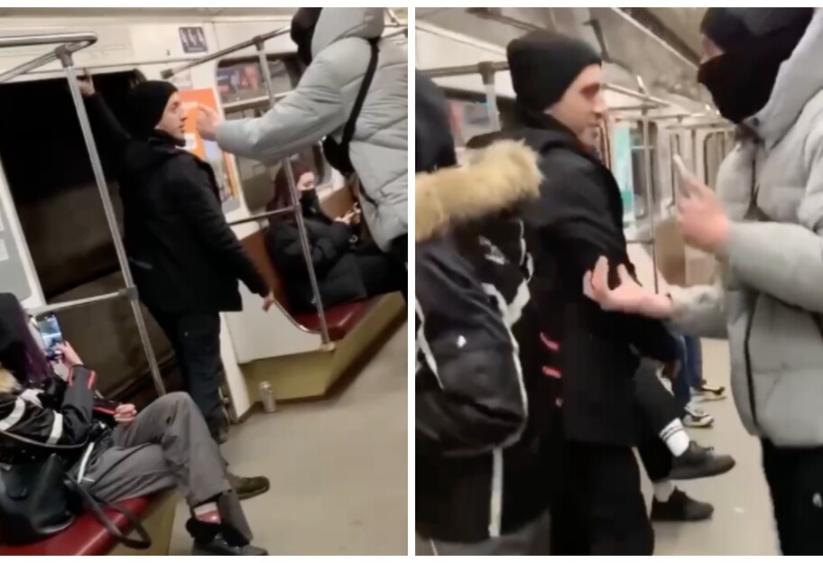 Открыл двери вагона метро - в Киеве пассажиры спасли нетрезвого - видео - фото 1