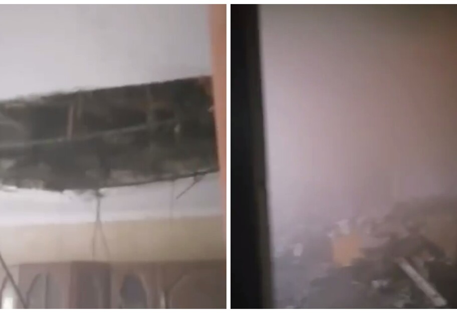 Обстрел Николаева 15 июня - снаряд попал в многоэтажный дом - видео - фото 1