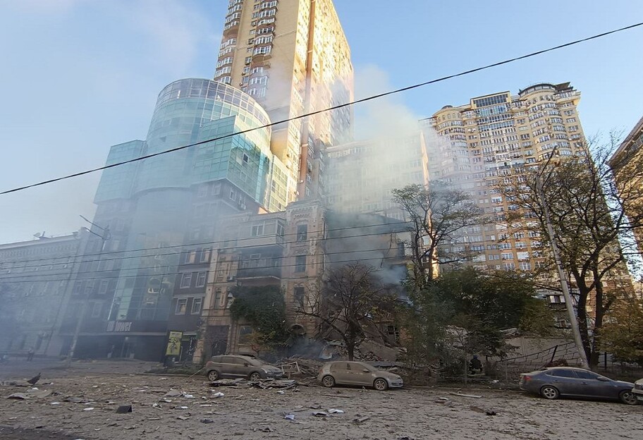 Атака дронов-камикадзе в Киеве 17 октября - погибли пятеро человек  - фото 1