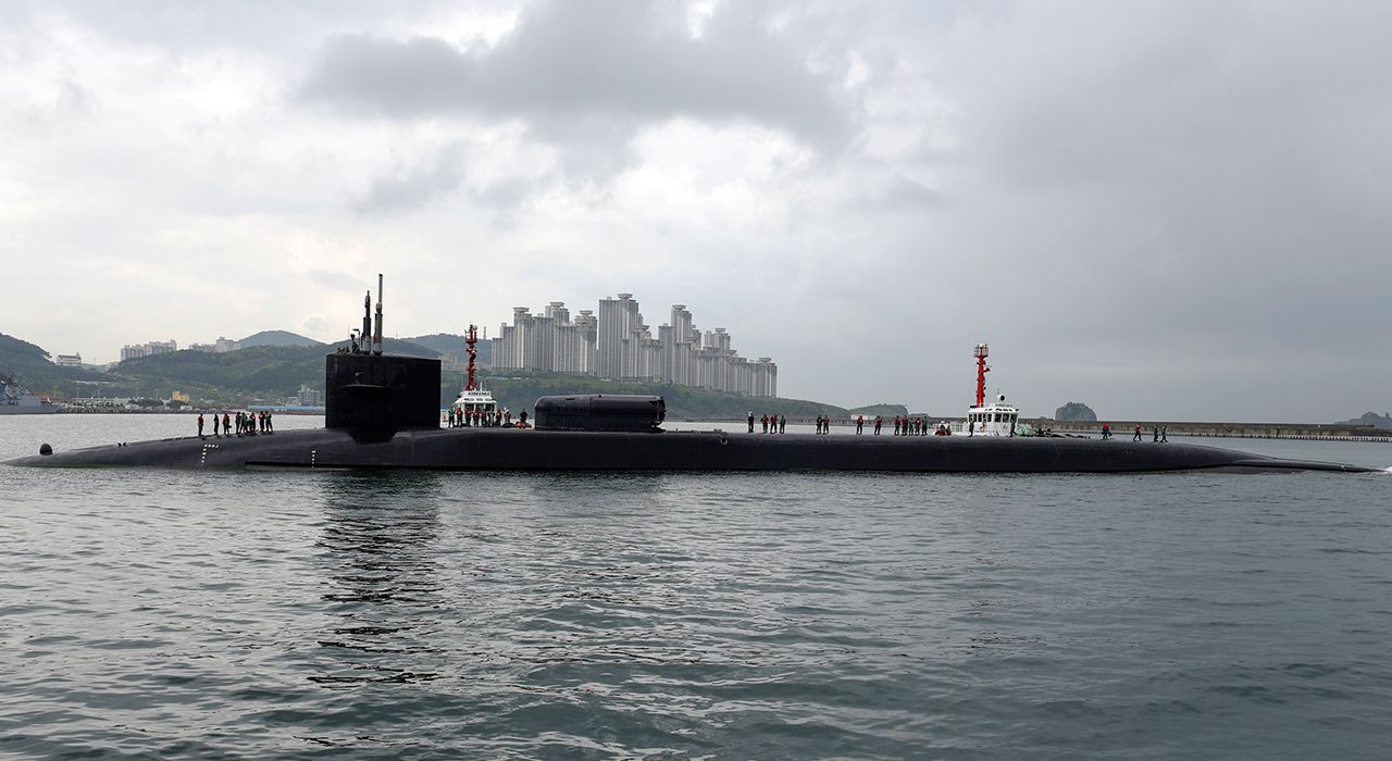 США отправили атомную подлодку к берегам КНДР
