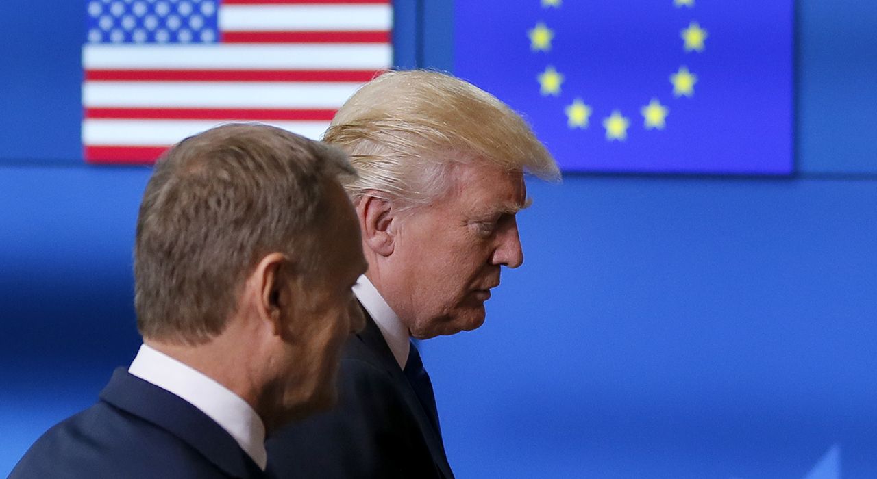 Трамп и НАТО - самый короткий саммит в истории Альянса